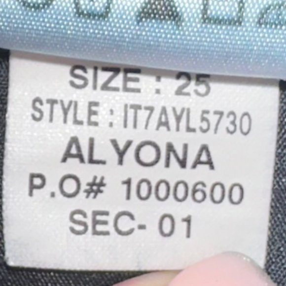 Joe's Jeans Alyona Curvy Bootcut Denim Dark Wash Jeans‎ Size 25 Style IT7AYL5730 - Picture 7 of 7